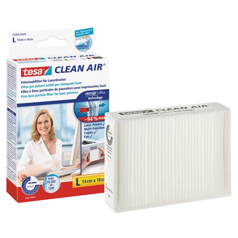 tesa Clean Air Fine dust filter for laser printers size L