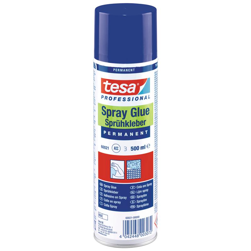 tesa spray glue permanent 500ml
