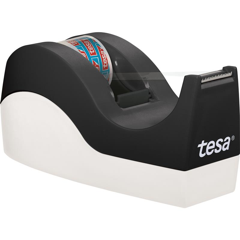 tesa Easy Cut table dispenser Orca incl tesafilm crystal clear 10m : 19mm