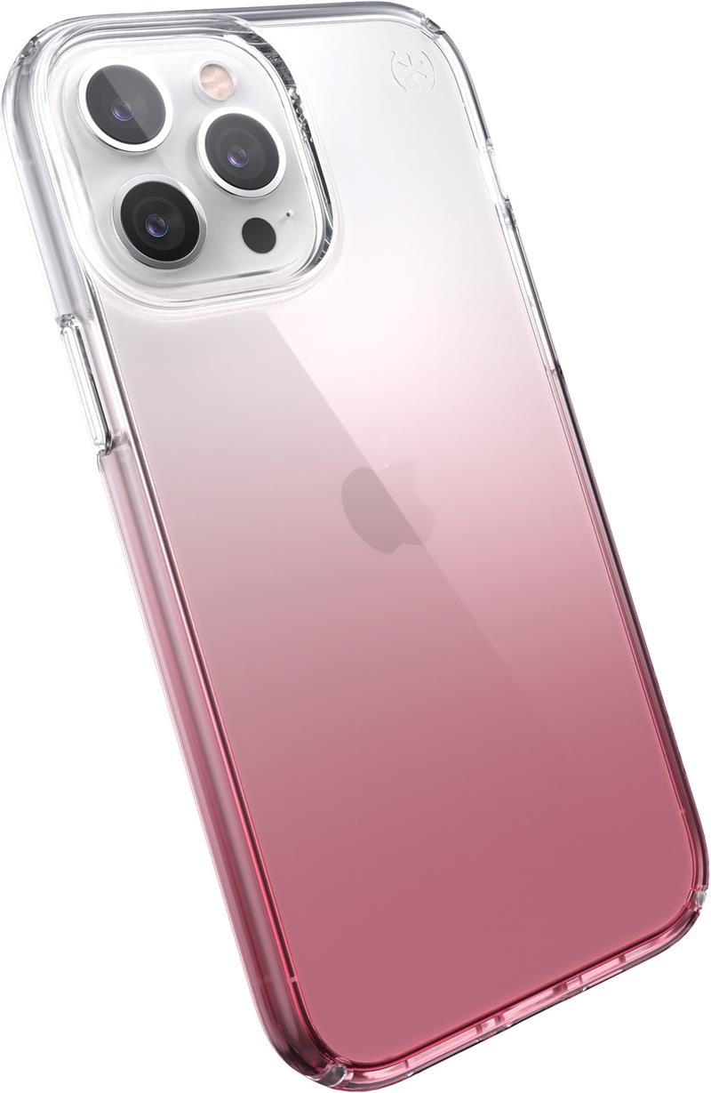 Speck Presidio Perfect Clear Ombre Apple iPhone 13 Pro Max Vintage Rose- with Microban