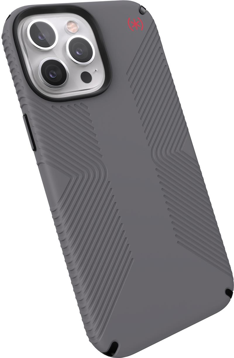Speck Presidio2 Grip Apple iPhone 13 Pro Max Graphite Grey - with Microban