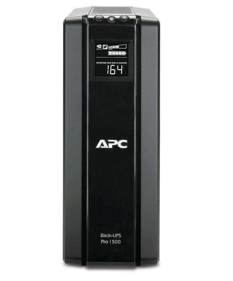 APC Back-UPS PRO 1500VA noodstroomvoeding 6x stopcontact, USB, scalable runtime