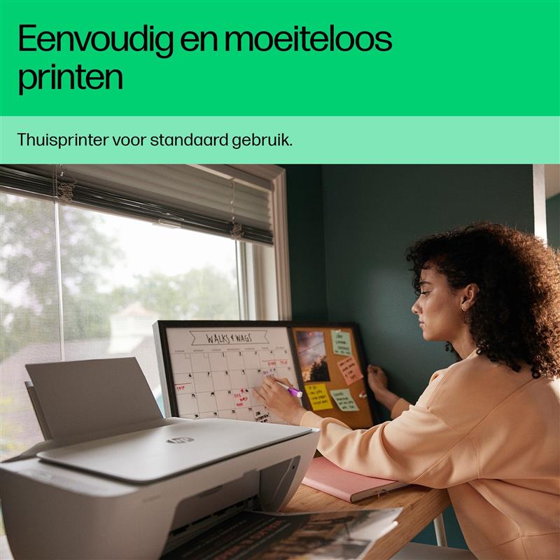 HP DeskJet 2810e All-in-One printer, Kleur, Printer voor Home, Printen, kopiëren, scannen, Scans naar pdf