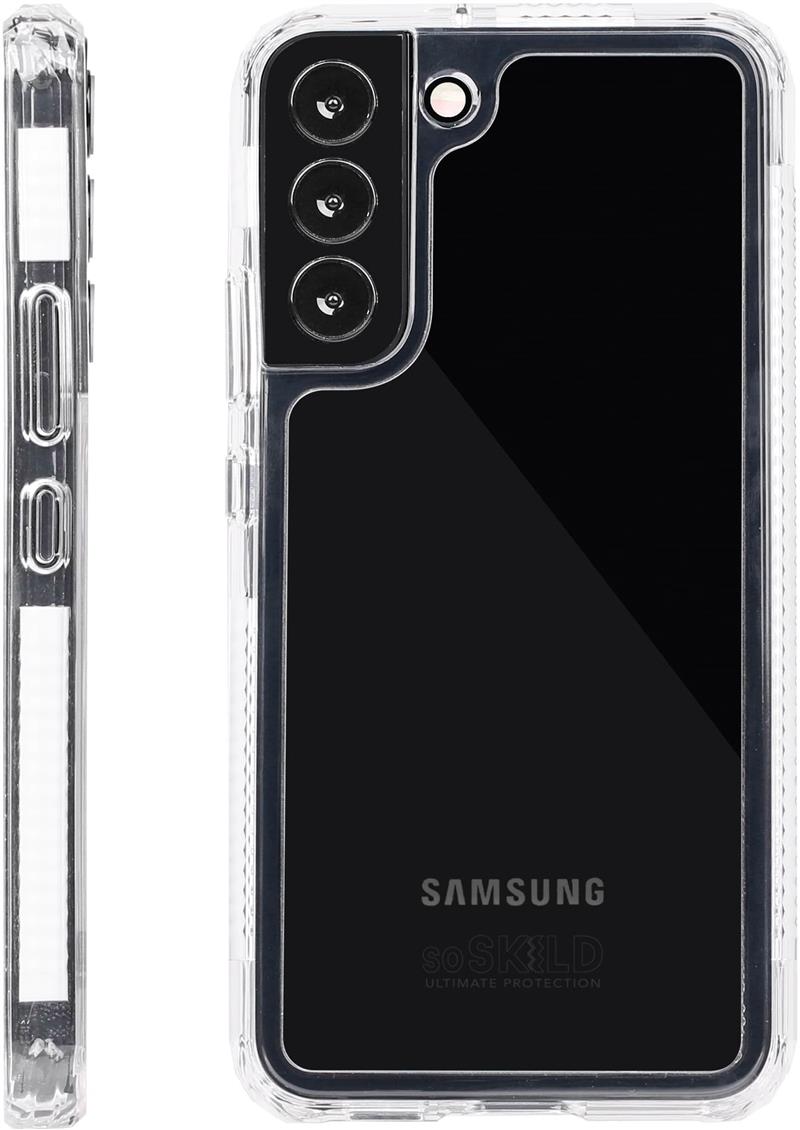 SoSkild Samsung Galaxy S22 Defend Heavy Impact Case Transparant