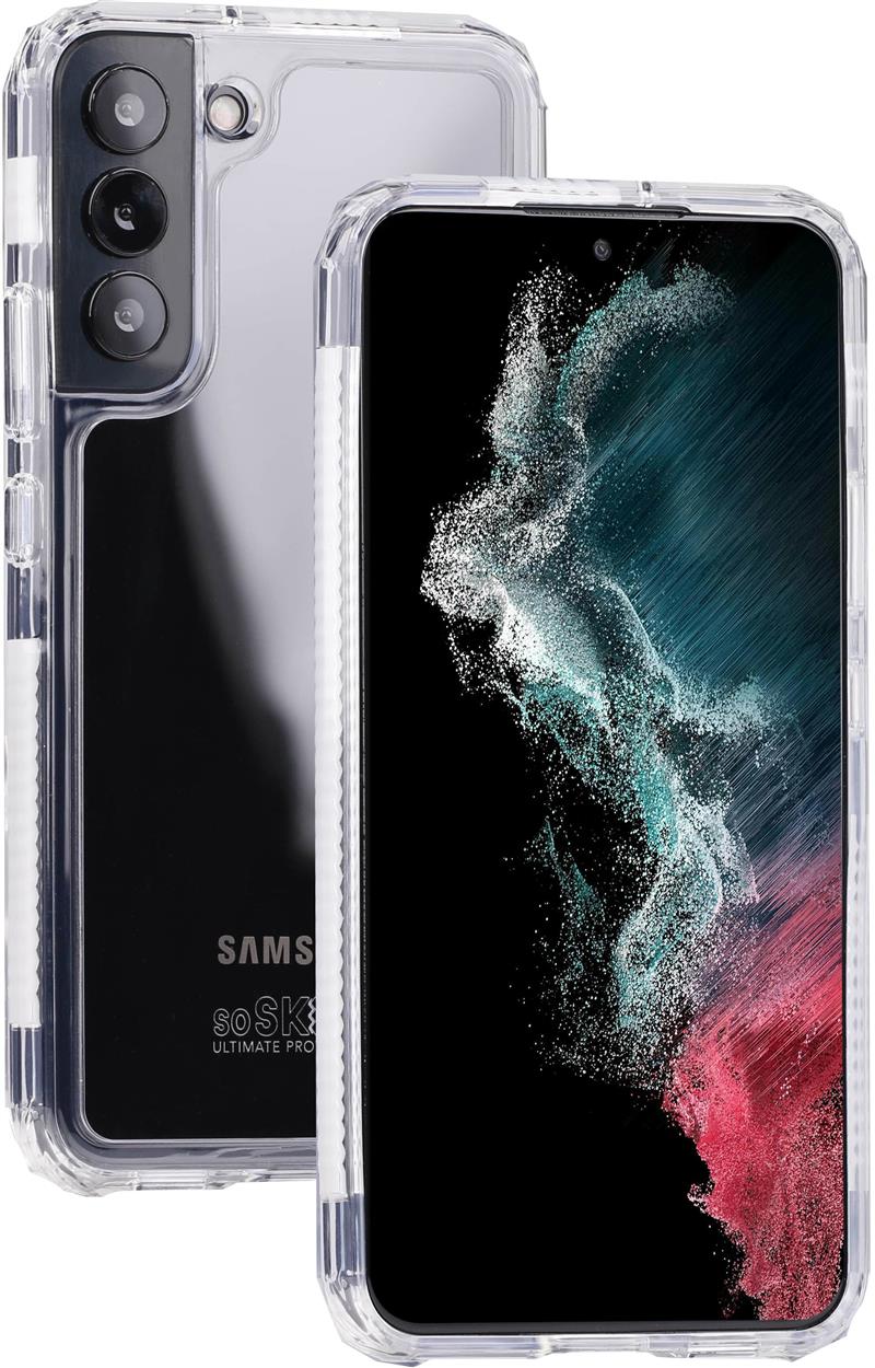 SoSkild Samsung Galaxy S22 Plus Defend 2 0 Heavy Impact Case Transparant
