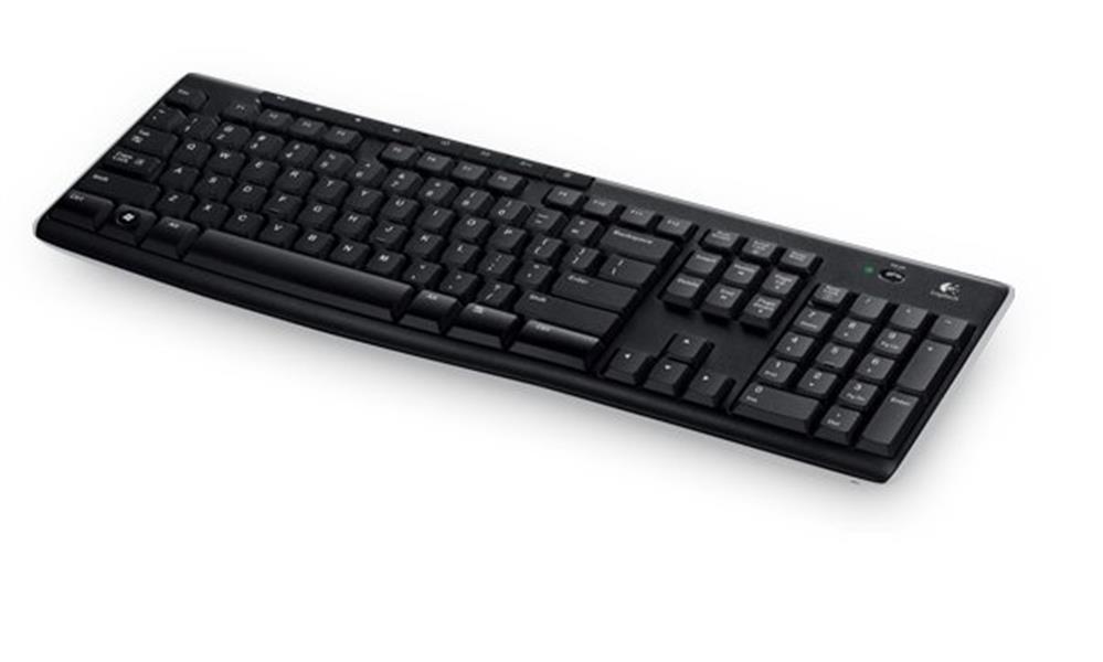 Logitech Wireless Keyboard K270 toetsenbord RF Draadloos QWERTZ Duits Zwart