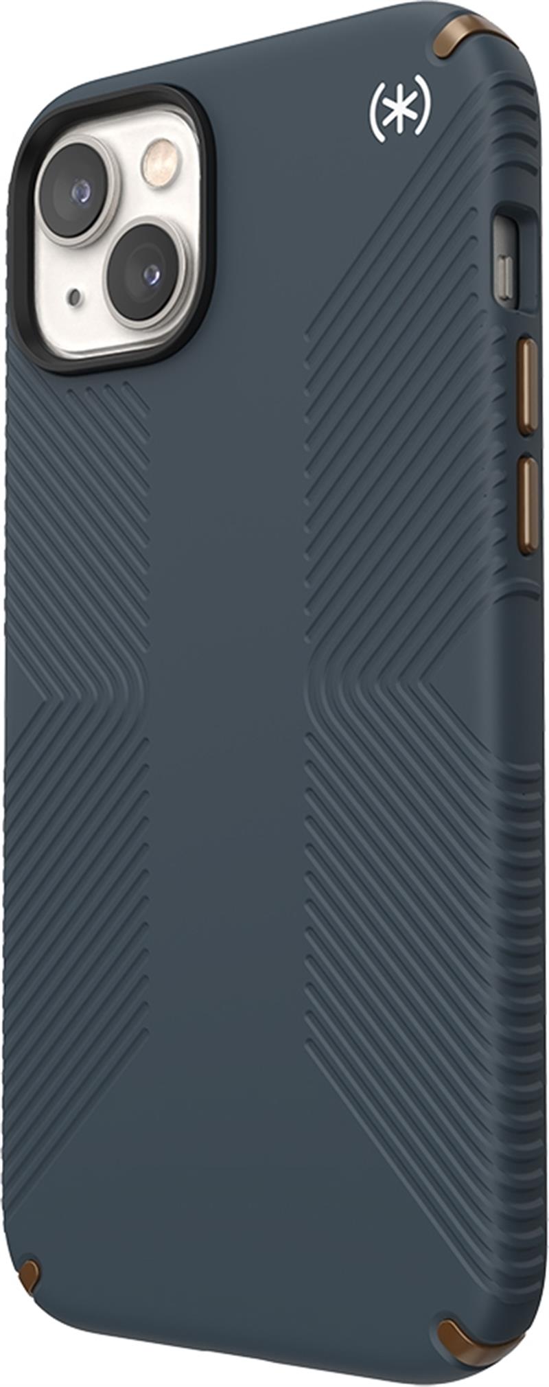 Speck Presidio2 Grip Apple iPhone 14 Plus Charcoal Grey - with Microban
