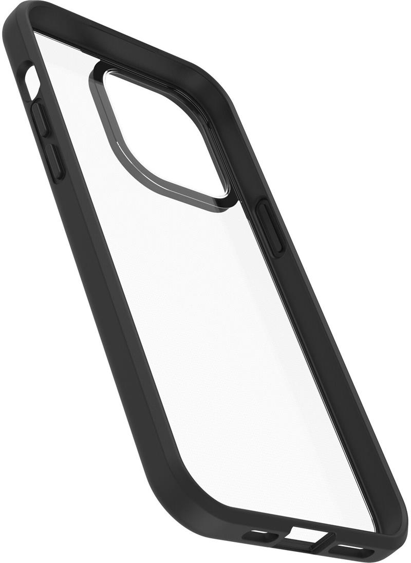 OtterBox React mobiele telefoon behuizingen 17 cm (6.7"") Hoes Transparant, Zwart