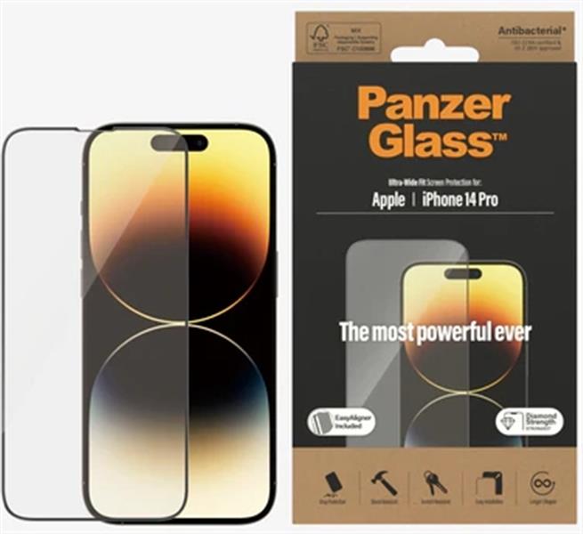 PanzerGlass Ultra-Wide Fit Apple iPhone Doorzichtige schermbeschermer 1 stuk(s)