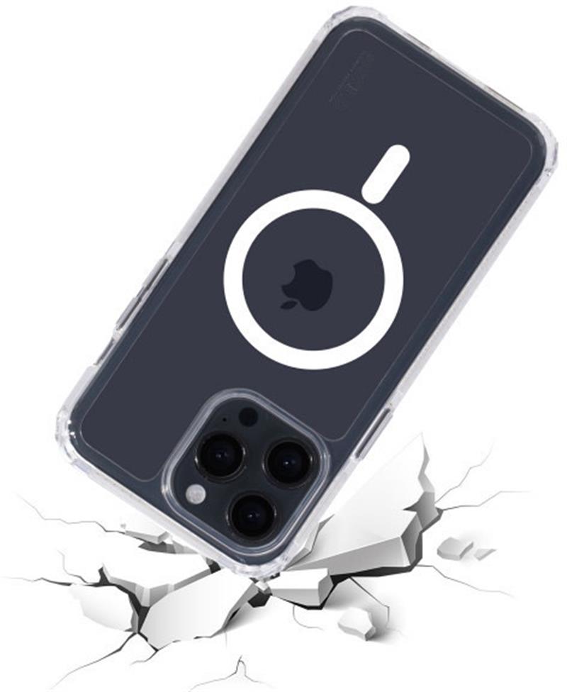 SoSkild iPhone 14 Pro Defend Heavy Impact Magnetic Case - Clear