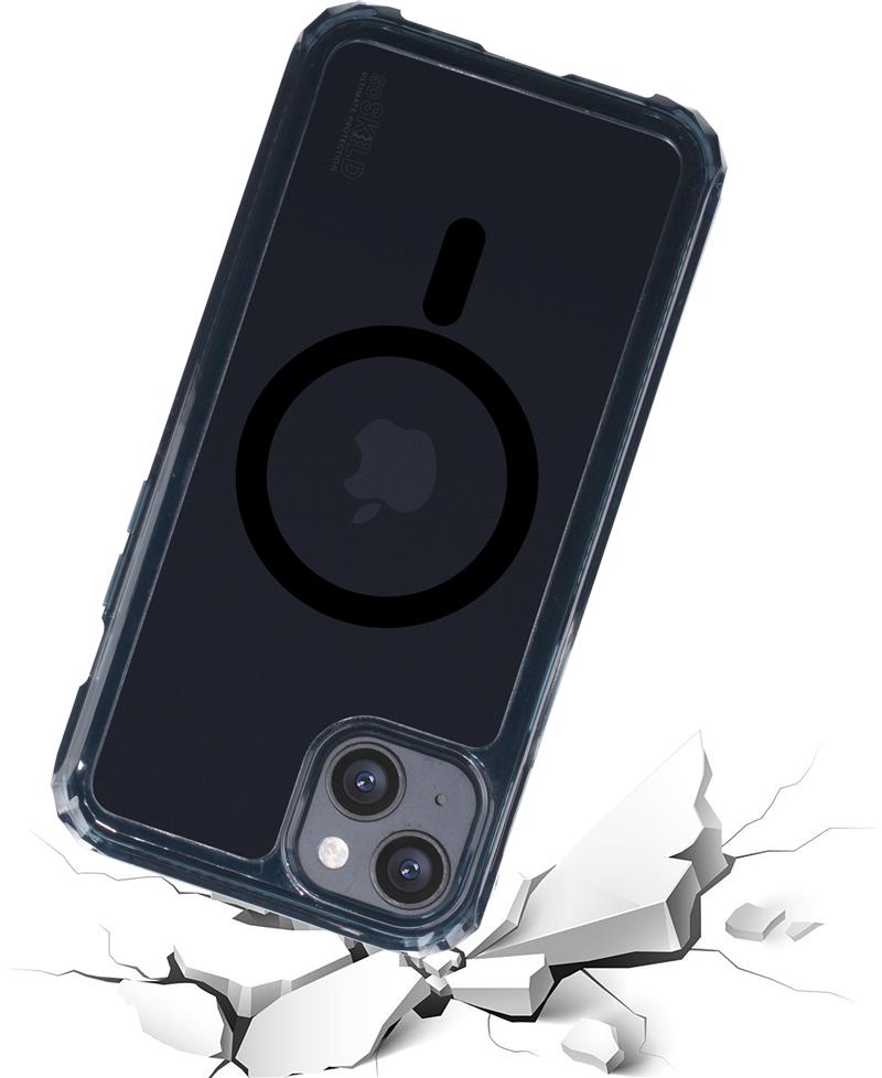 SoSkild iPhone 14 Plus Defend Heavy Impact Magnetic Case - Smokey Grey