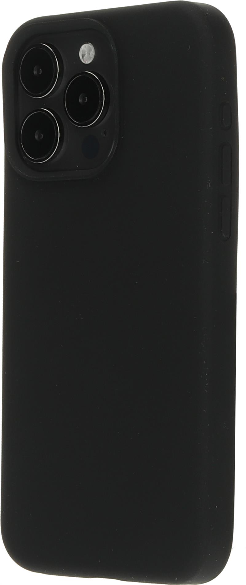 Mobiparts Silicone Cover Apple iPhone 15 Pro Max Black (Magsafe Compatible)