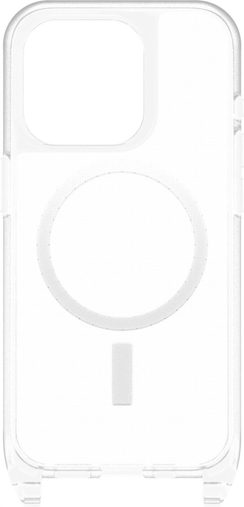OtterBox React Series Necklace MagSafe voor iPhone 15 Pro, Clear
