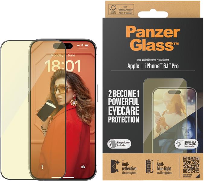 PanzerGlass UWF Anti Reflective & Bluelight Doorzichtige schermbeschermer Apple 1 stuk(s)