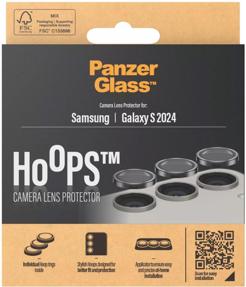 PanzerGlass 1207 scherm- & rugbeschermer voor mobiele telefoons Cameralensbeschermer Samsung 3 stuk(s)