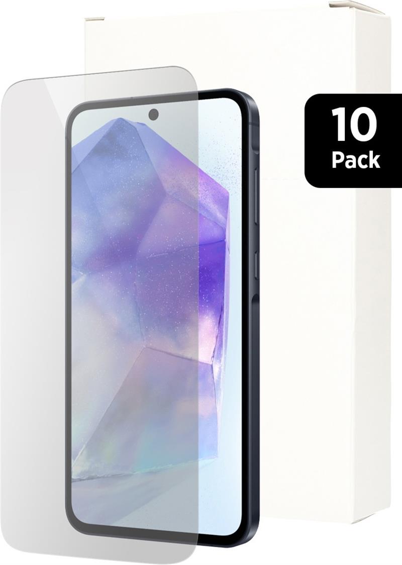 Mobiparts Regular Tempered Glass Samsung Galaxy A35 A55 5G 2024 - 10 Pack
