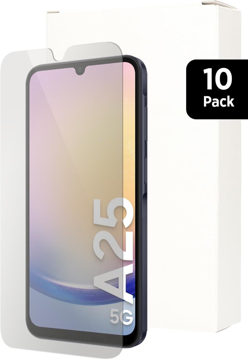 Mobiparts Regular Tempered Glass Samsung Galaxy A25 - 10 Pack