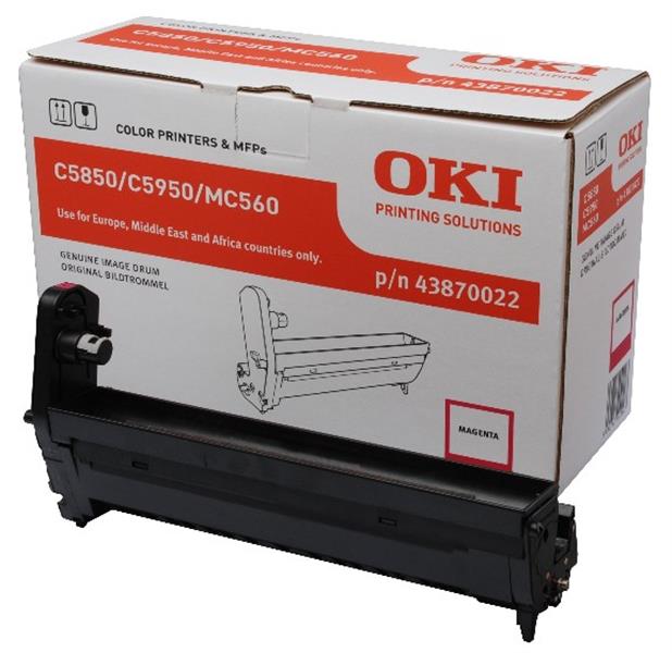OKI Magenta image drum for C5850/5950 printer drum Origineel
