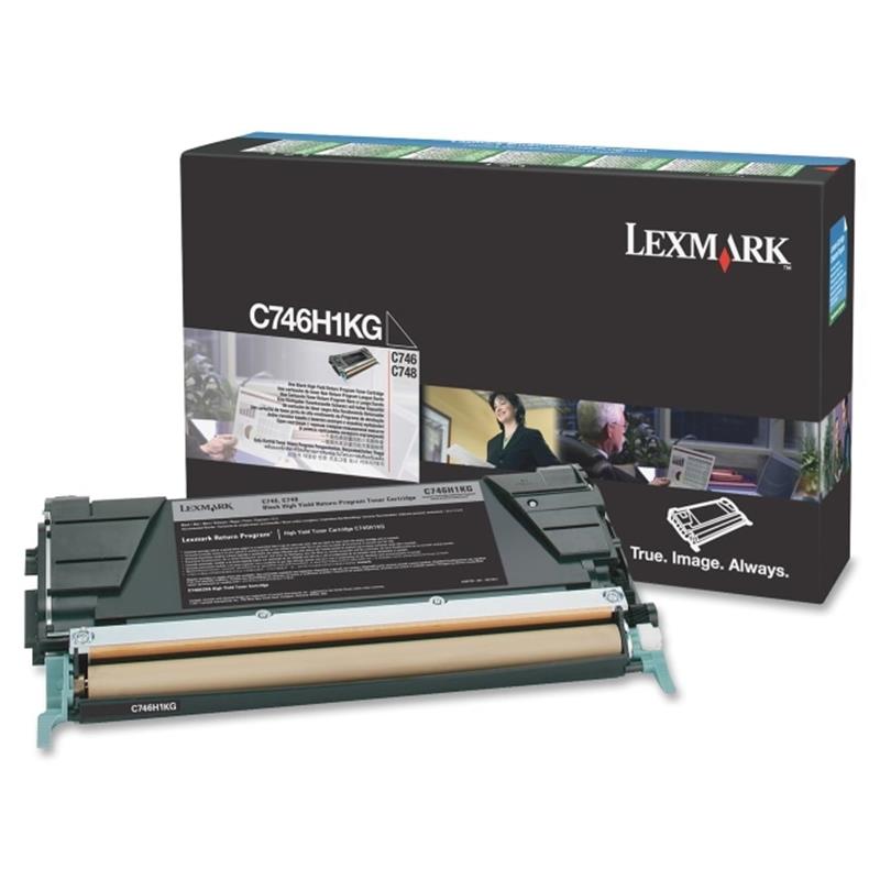 Lexmark C746H1KG tonercartridge Origineel Zwart 1 stuk(s)