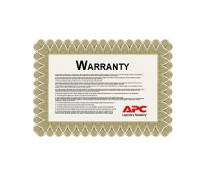 APC 1 Year Extended Warranty, Parts Only, f/ DX 50-68 kW