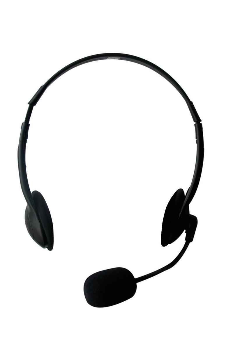 Ewent EW3563 hoofdtelefoon Hoofdband Stereofonisch Zwart