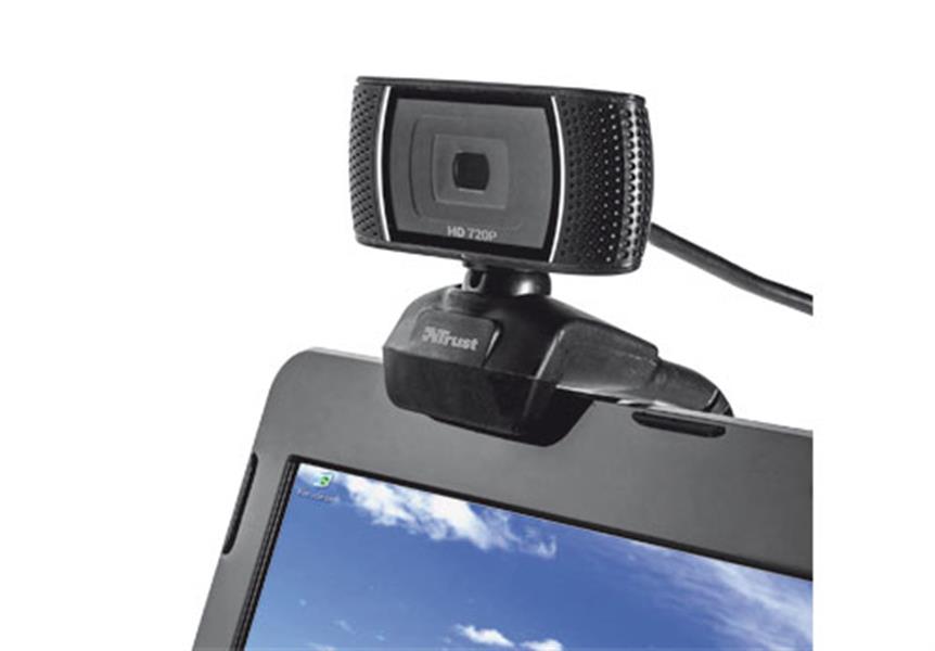 Trust Trino HD Video webcam 8 MP USB Zwart