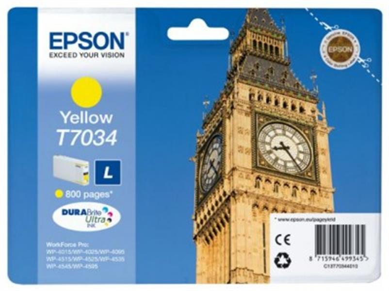 Epson Big Ben Ink Cartridge L Yellow 0.8k