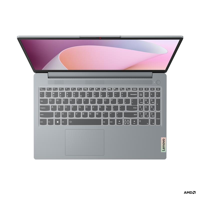 Lenovo IdeaPad Slim 3 15AMN8 Laptop 39,6 cm (15.6"") Full HD AMD Ryzen™ 5 7520U 16 GB LPDDR5-SDRAM 512 GB SSD Wi-Fi 6 (802.11ax) Windows 11 Home Grijs