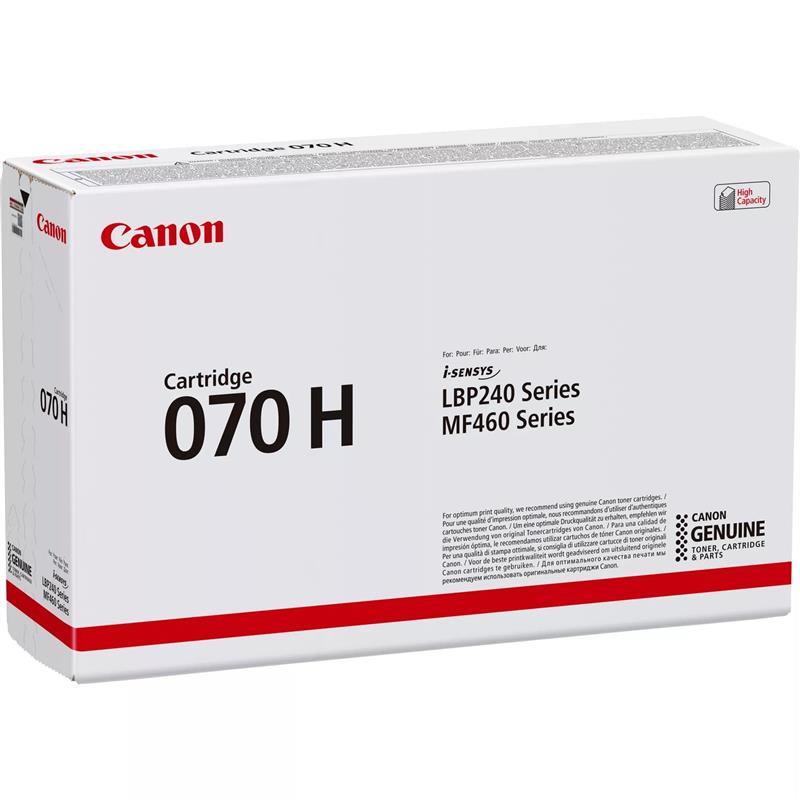 Canon 070H tonercartridge 1 stuk(s) Origineel Zwart