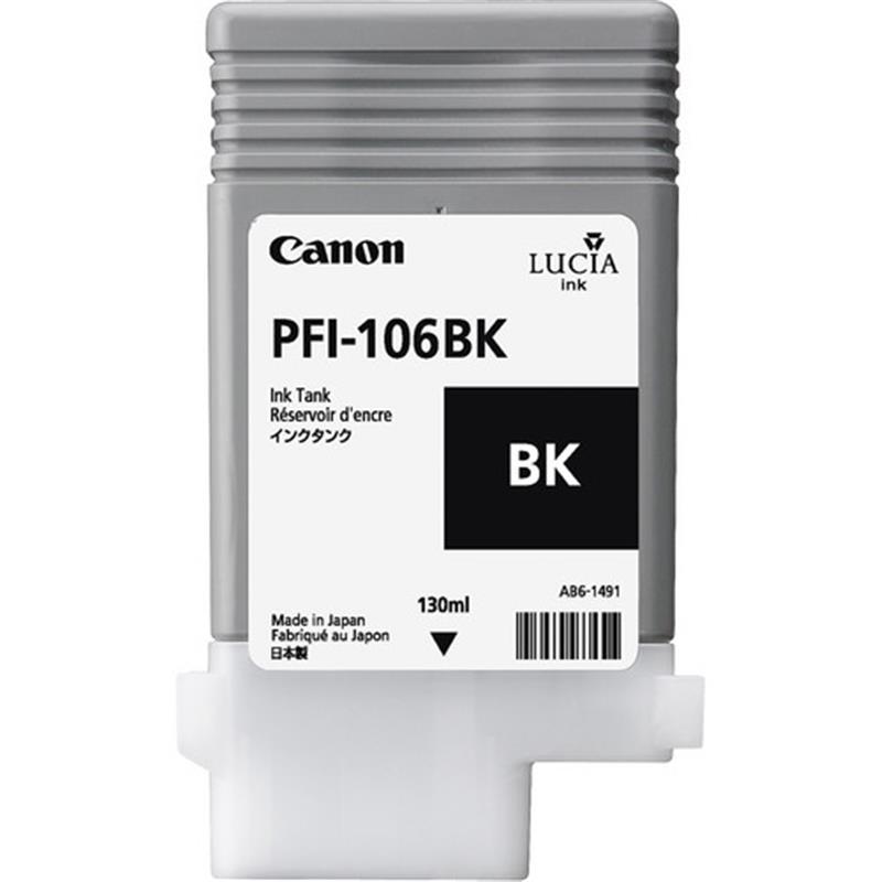 Canon PFI-106 BK Origineel Foto zwart 1 stuk(s)