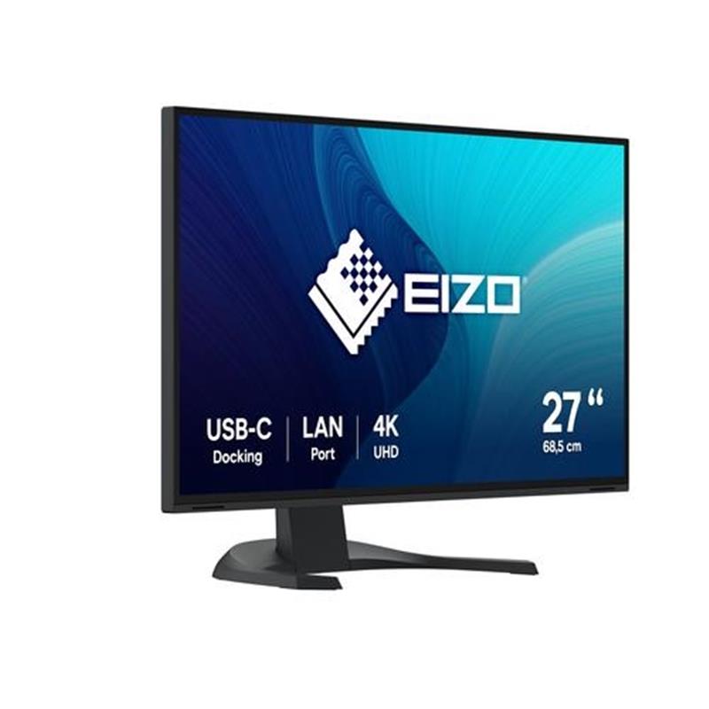 EIZO FlexScan EV2740X-BK computer monitor 68,6 cm (27"") 3840 x 2160 Pixels 4K Ultra HD LCD Zwart