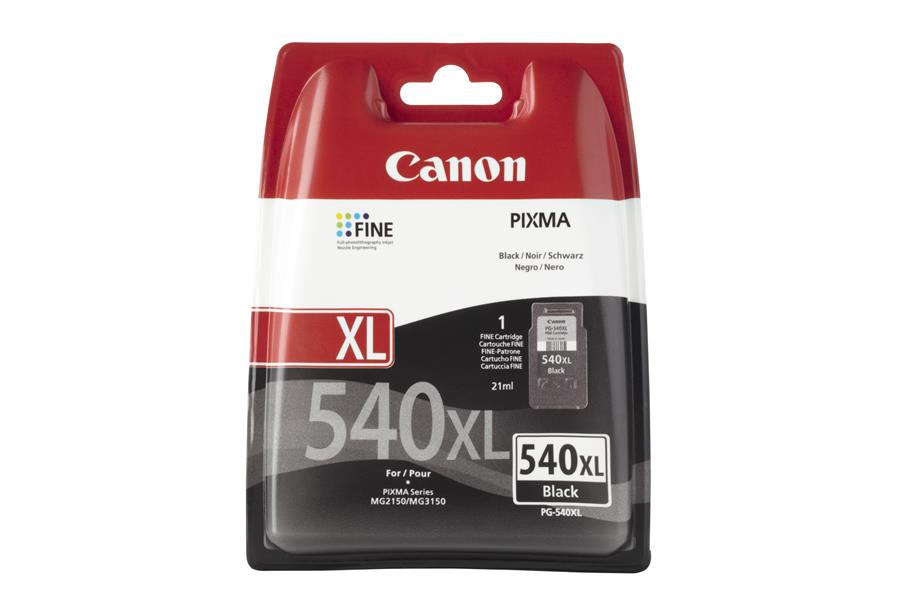 Canon PG-540 XL w/sec inktcartridge 1 stuk(s) Origineel Hoog (XL) rendement Zwart