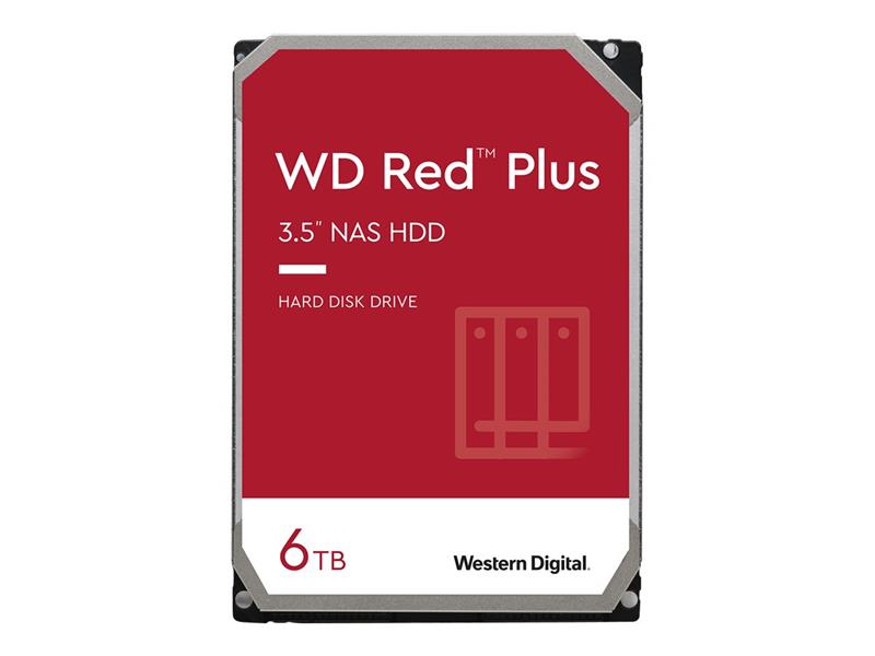Red Plus 6TB - 3 5 inch - SATA 6Gb s - 5640RPM - 128MB Cache - CMR
