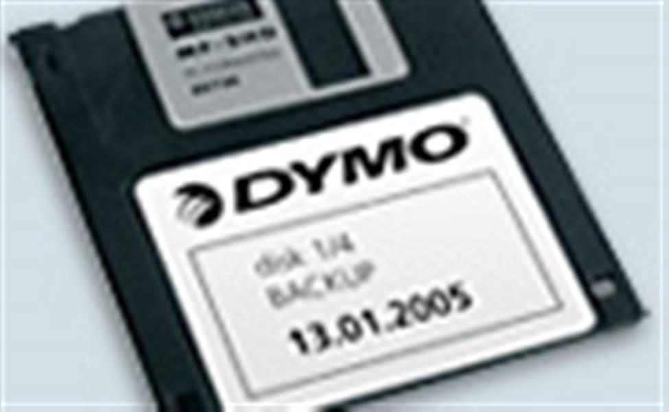 DYMO Large Multipurpose Labels etiket Zwart, Wit 320 stuk(s)