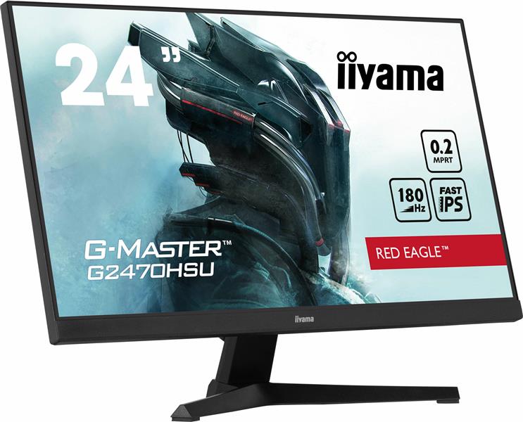 iiyama G-MASTER G2470HSU-B6 computer monitor 60,5 cm (23.8"") 1920 x 1080 Pixels Full HD Zwart