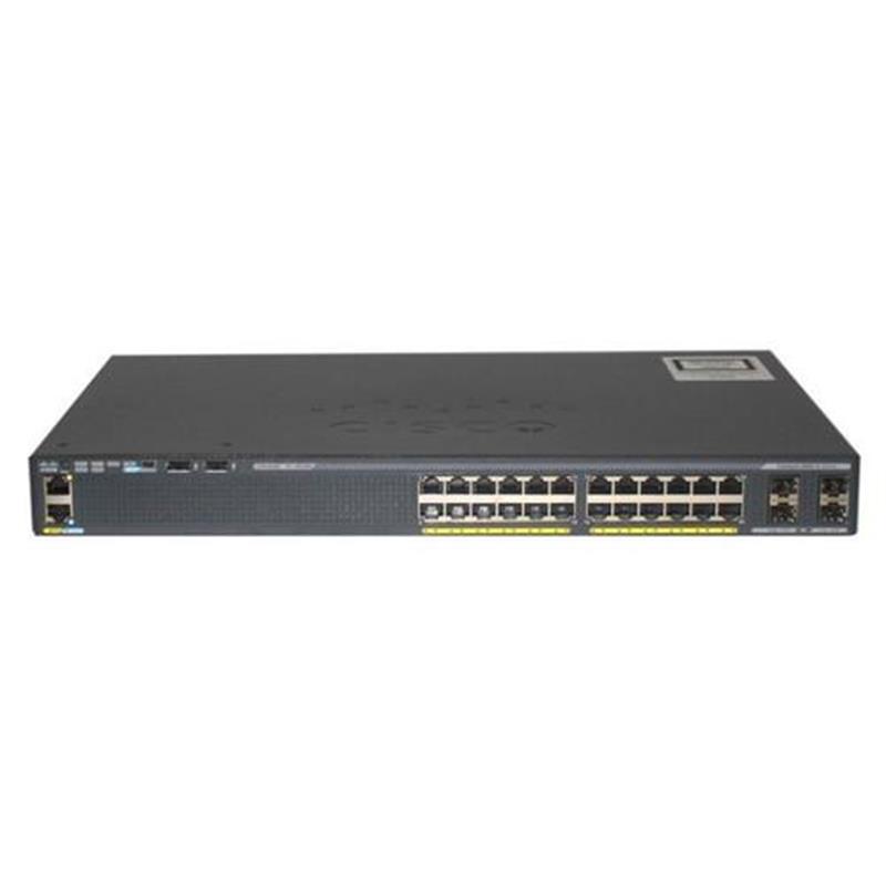Cisco Small Business WS-C2960X-24TS-L netwerk-switch Managed L2/L3 Gigabit Ethernet (10/100/1000) 1U Zwart