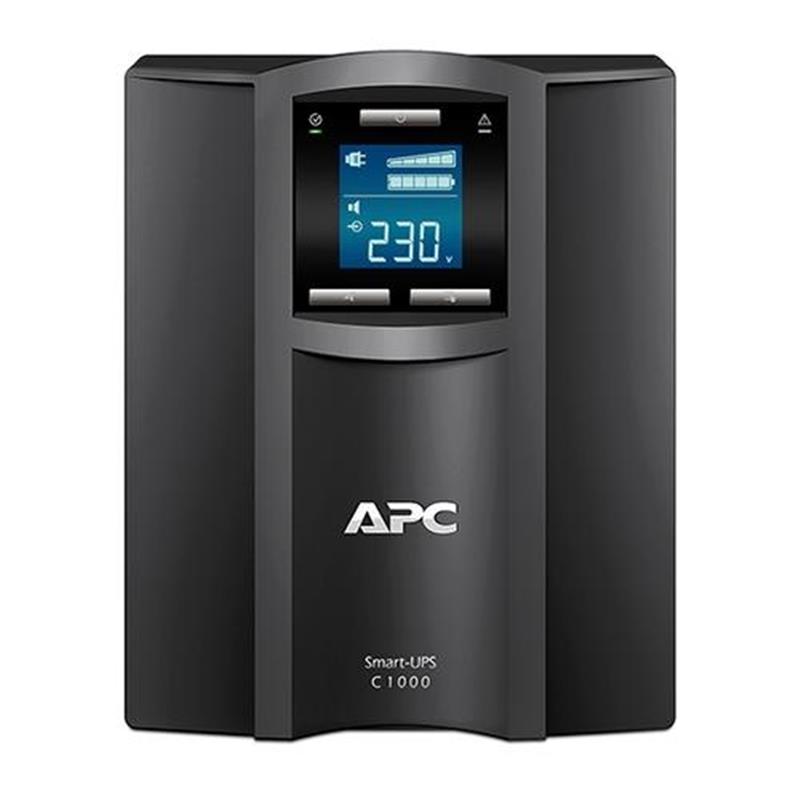 APC Smart-UPS SMC1000I Noodstroomvoeding - 8x C13, USB, 1000VA