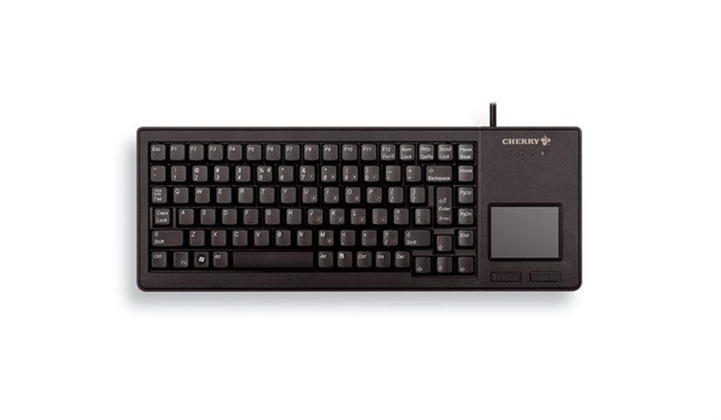 CHERRY XS Touchpad toetsenbord USB QWERTY Amerikaans Engels Zwart