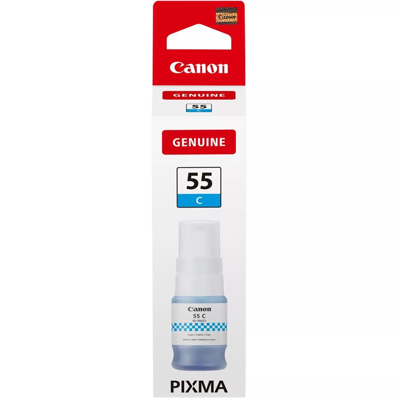 Canon GI-55C Cyan inktcartridge 1 stuk(s) Origineel Zwart