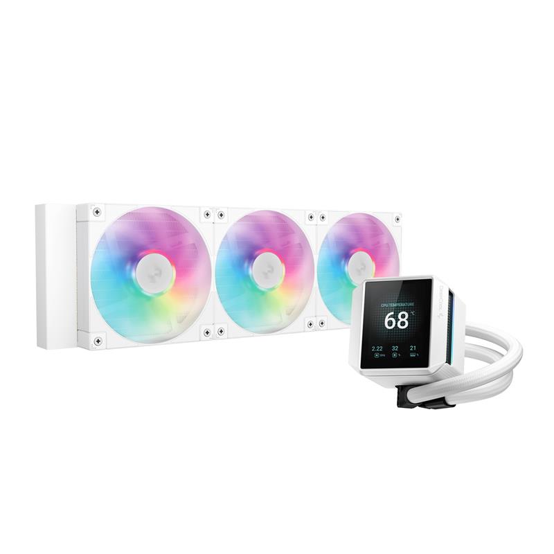 DeepCool Mystique 360 WH ARGB Processor Alles-in-één vloeistofkoeler 12 cm Wit 1 stuk(s)