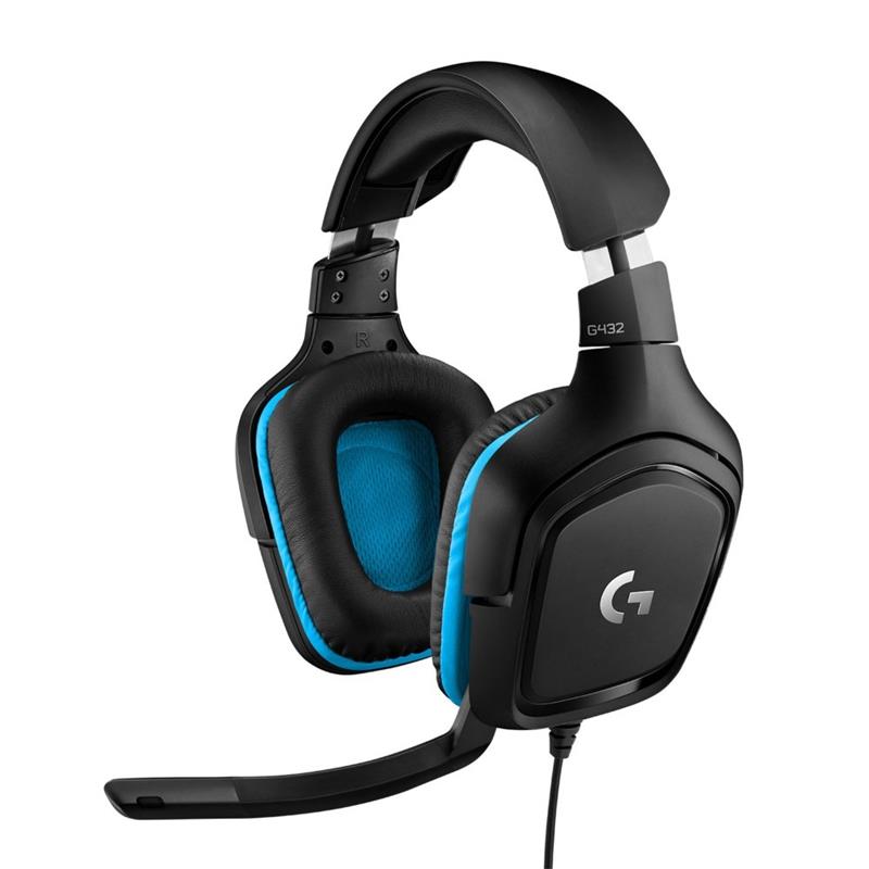 Logitech Headset G432 Gaming 7.1 USB ohrumschließend