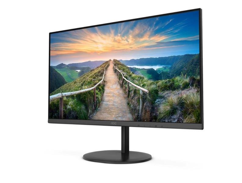 AOC V4 U27V4EA computer monitor 68,6 cm (27"") 3840 x 2160 Pixels 4K Ultra HD LED Zwart