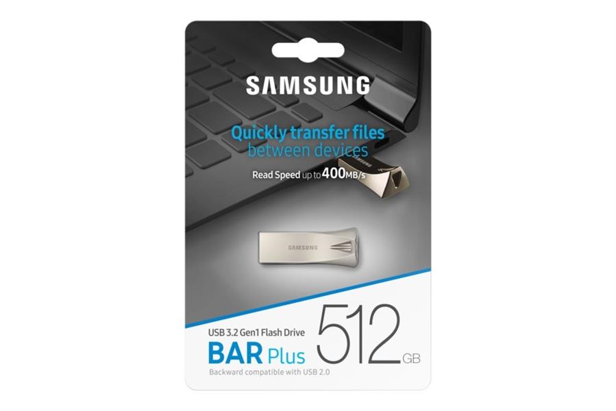 Samsung BAR Plus USB Stick Silver