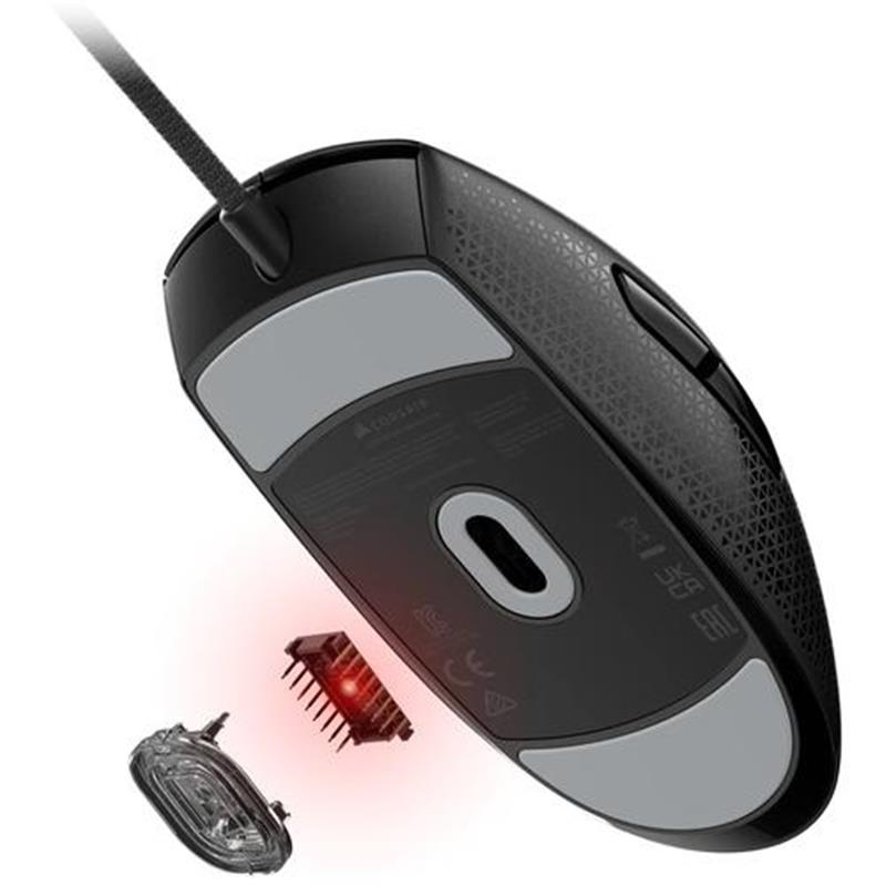 Corsair M55 muis Gamen Rechtshandig USB Type-A Optisch 16000 DPI