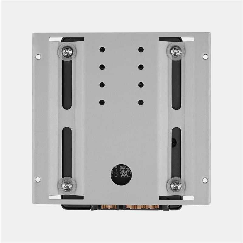 Axagon RHD-125B Halterahmen für 1x 2.5\"" im 3.5\"" Slot - grau Grijs Metaal