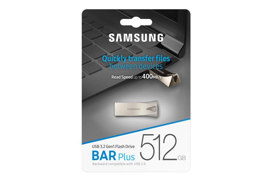 Samsung BAR Plus USB Stick Silver