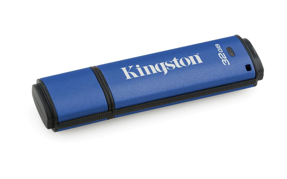 Kingston Technology DataTraveler Vault Privacy 3.0 32GB USB flash drive USB Type-A 3.2 Gen 1 (3.1 Gen 1) Blauw