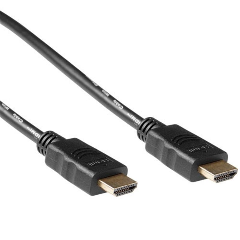 ACT AK3814 HDMI kabel 1 m HDMI Type A (Standaard) Zwart