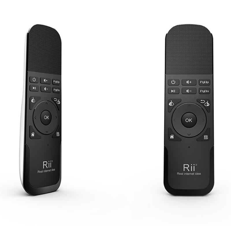 Rii i7 Ulra slim Airmouse Remote 2 4G for Windows Mac Linux and Android USB Dongle 2x AAA not included 