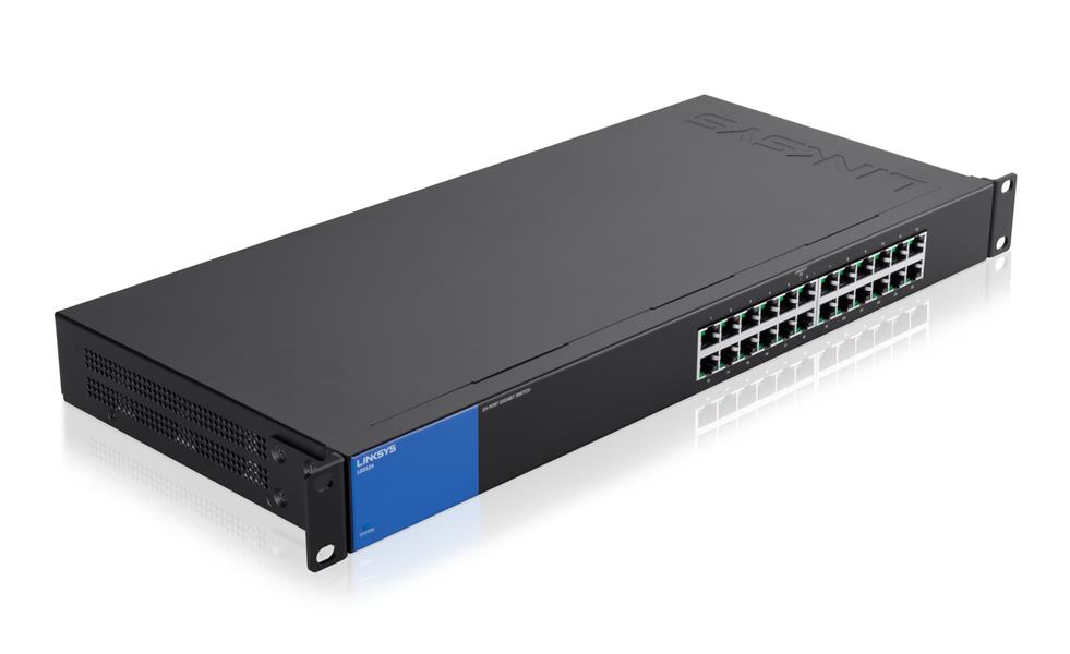 Linksys 24-poorts Gigabit - switch (LGS124)